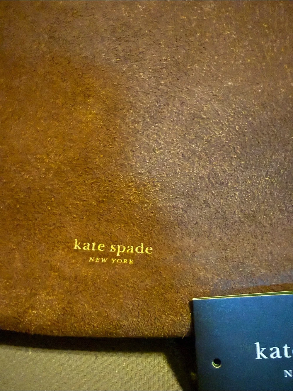 Kate Spade Loop Suede Shoulder Bag